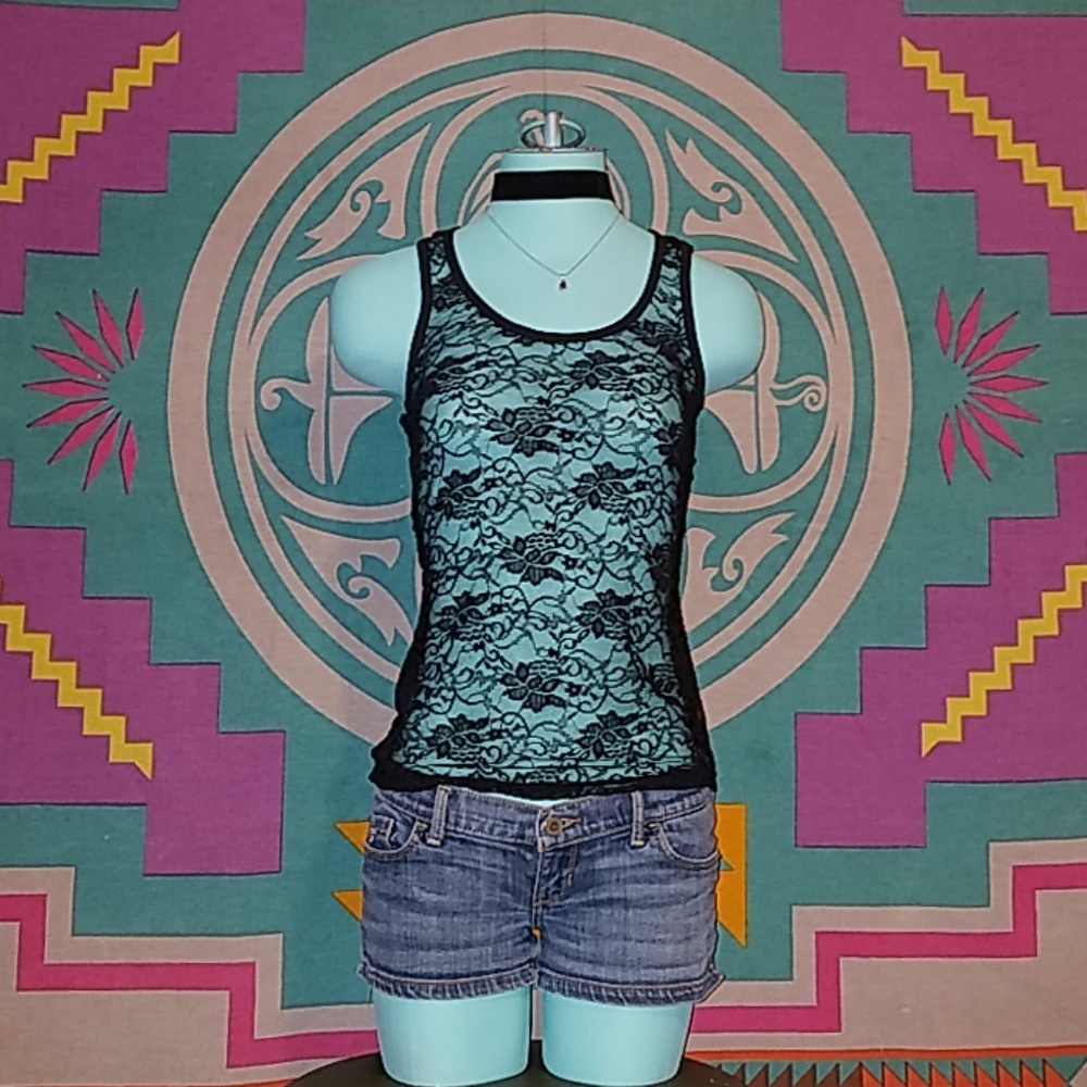 2 for $5 lace tank tops